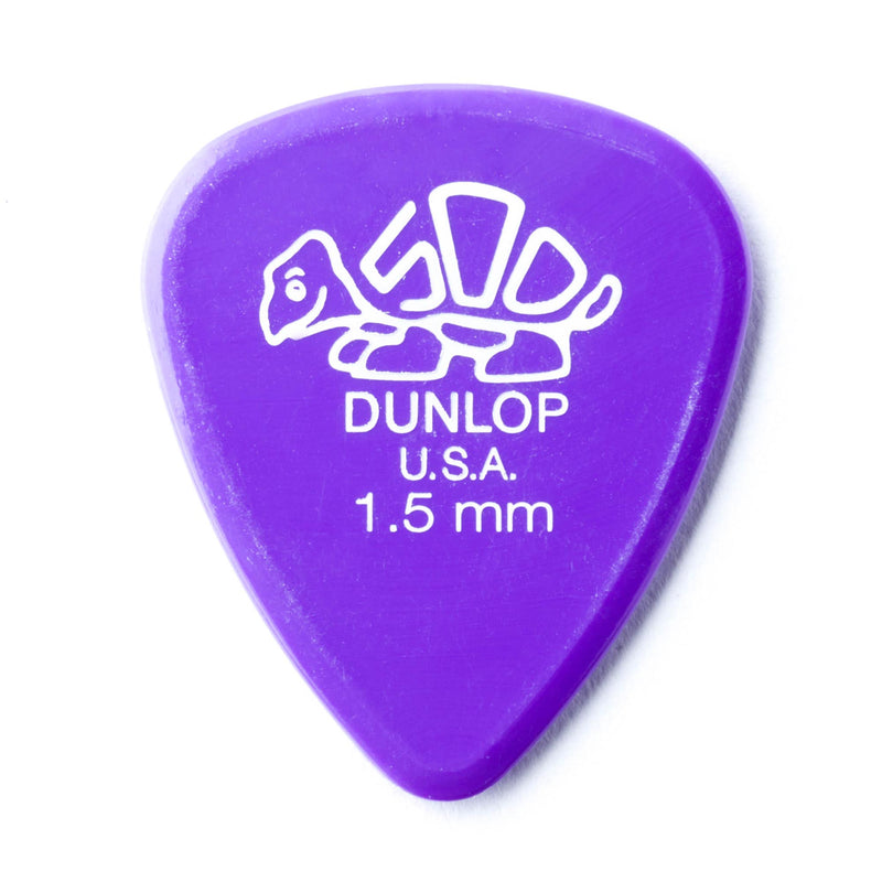 Dunlop 1.50 Lavender Delrin 500 Standard Picks 12 Pack