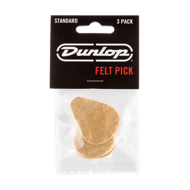 Dunlop 3.2 Felt Pick Standard 3 Pack