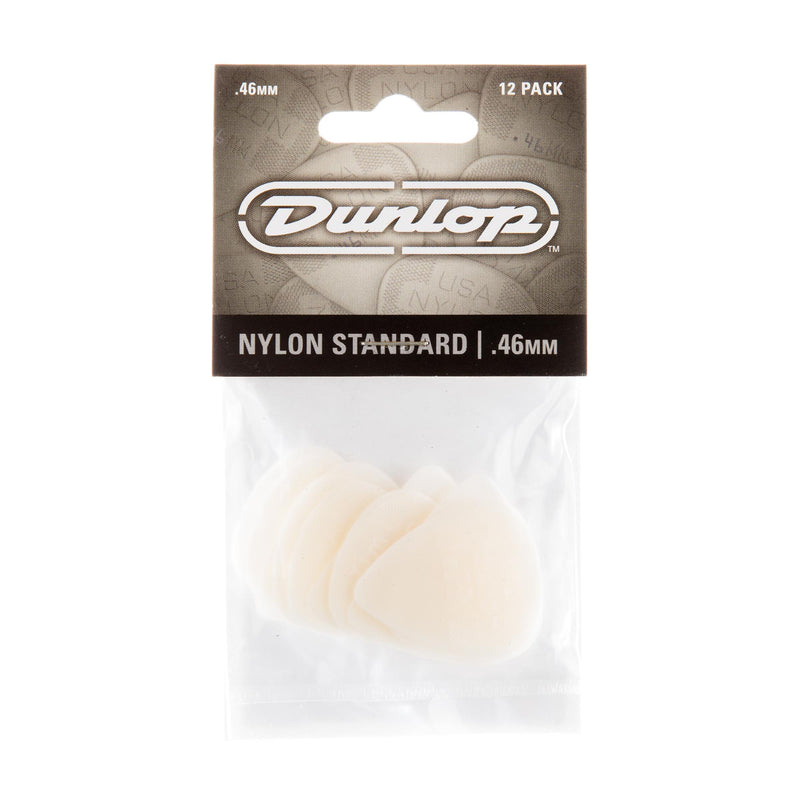 Dunlop .46 Nylon Standard Picks, 12 Pack