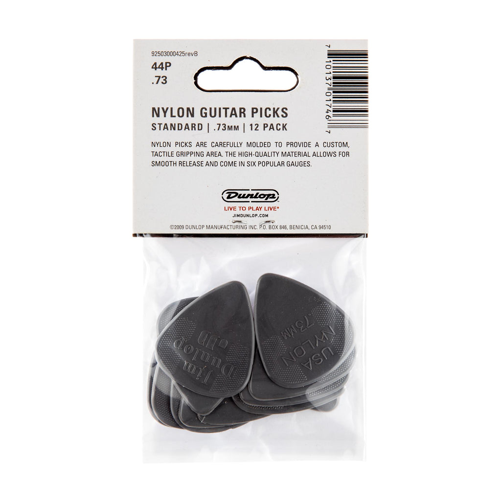 Dunlop Nylon Standard 0,73 mm (12 pcs) « Médiators