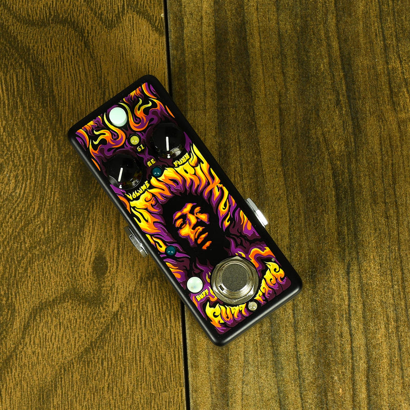 hendrix effects pedals Dunlop Authentic Hendrix '69 Psych Series Fuzz Face Mini Distortion
