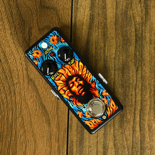 jimi hendrix octave fuzz pedal Dunlop Authentic Hendrix '69 Psych Series Octavio Fuzz Mini Pedal