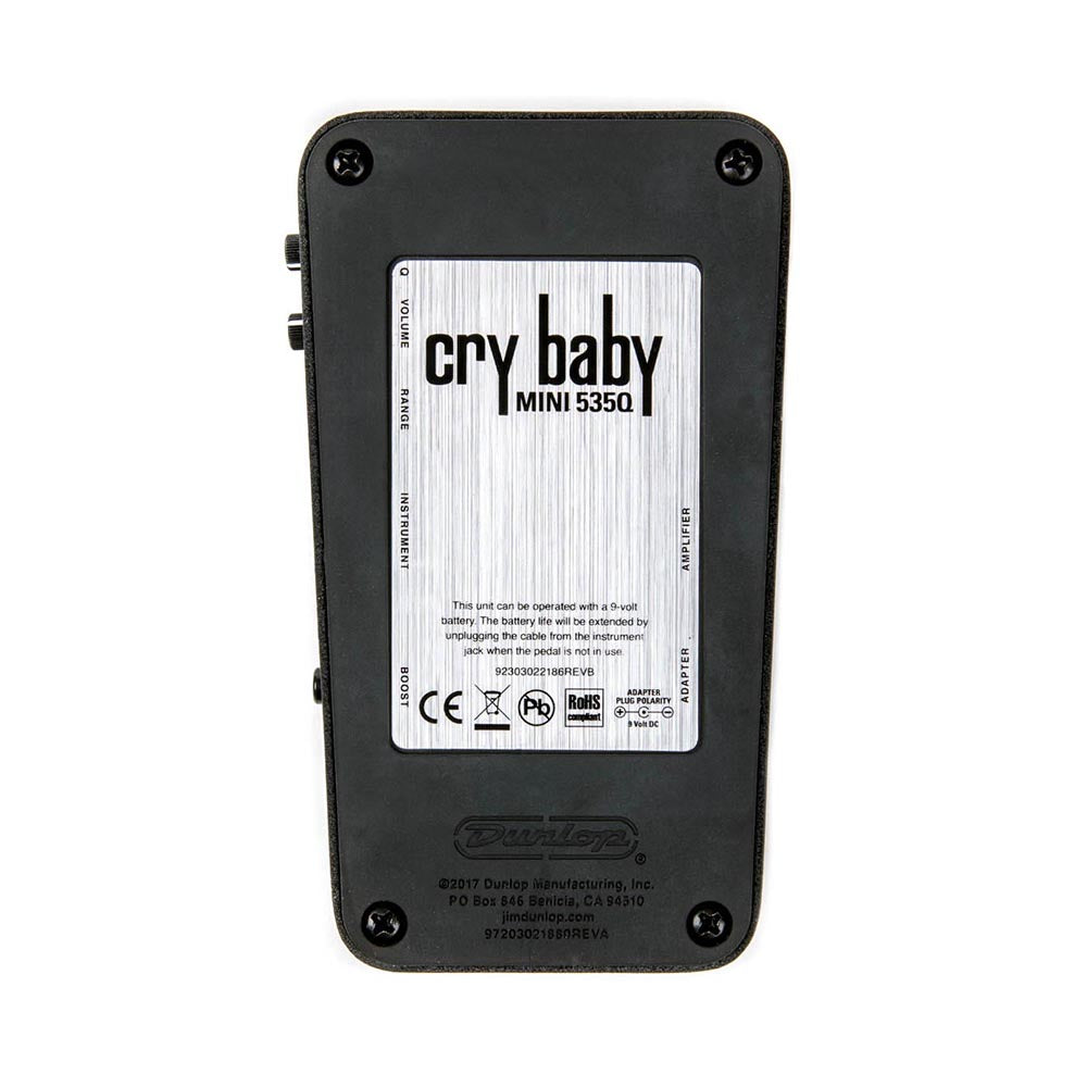 Dunlop Cry Baby Mini 535Q Wah Effect Pedal
