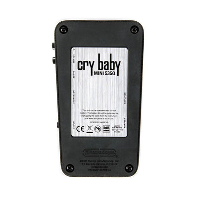Dunlop Cry Baby Mini 535Q Wah Effect Pedal