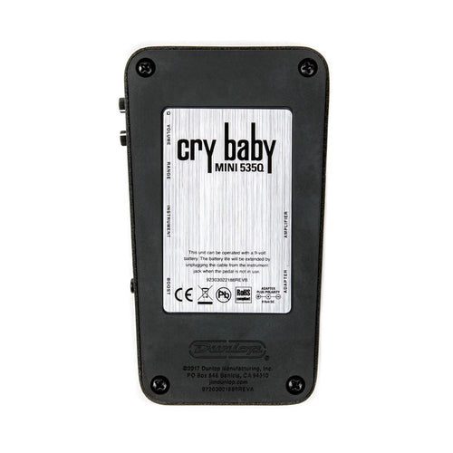 Dunlop Cry Baby Mini 535Q Wah Effect Pedal