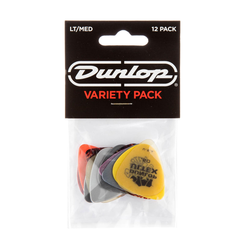 Dunlop Guitar Pick Variety Pack Light/Medium 12 Pack