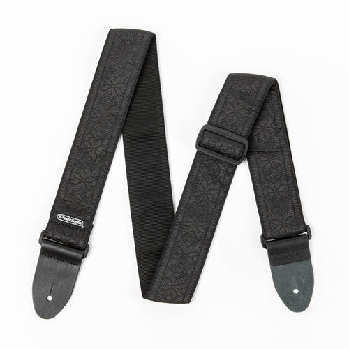Dunlop Jacquard Fillmore Strap, Black