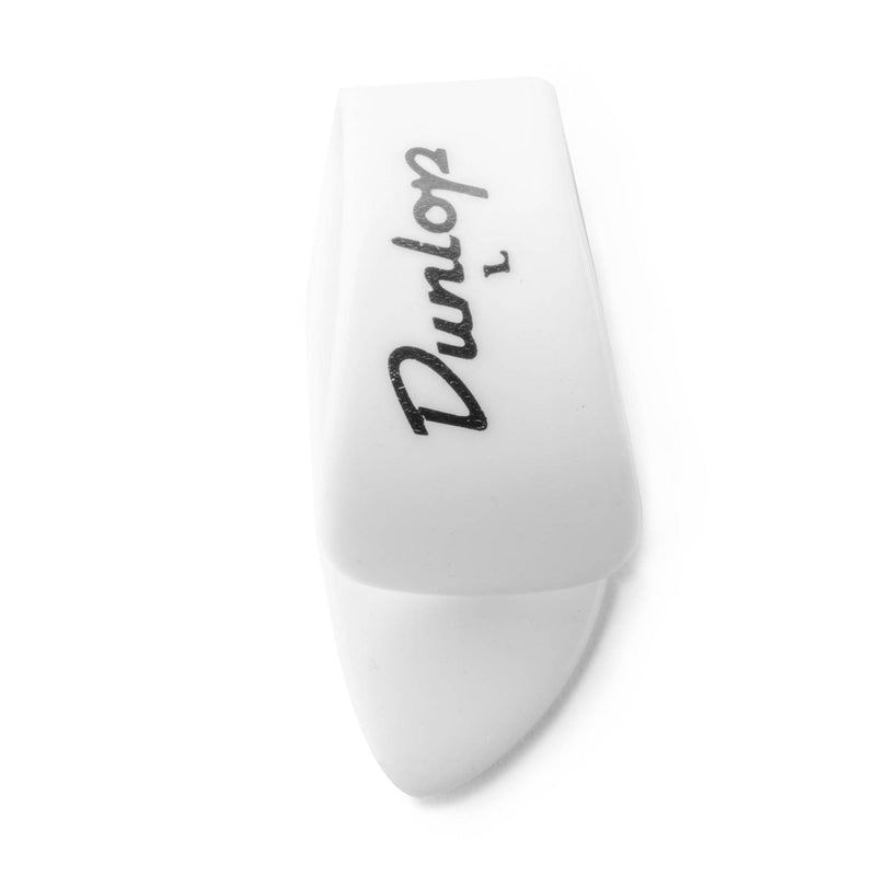 Dunlop Plastic Large Thumbpick White 4 Pack