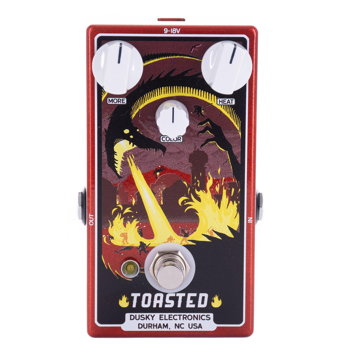 Dusky Electronics Toasted Overdrive V2 Effect Pedal