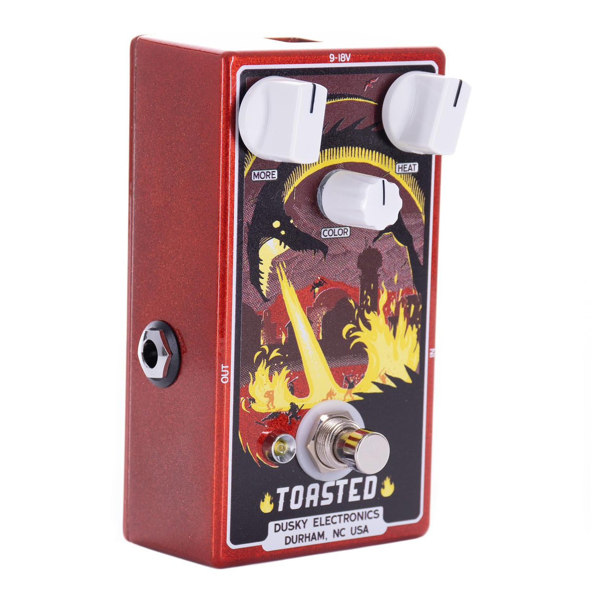 Dusky Electronics Toasted Overdrive V2 Effect Pedal