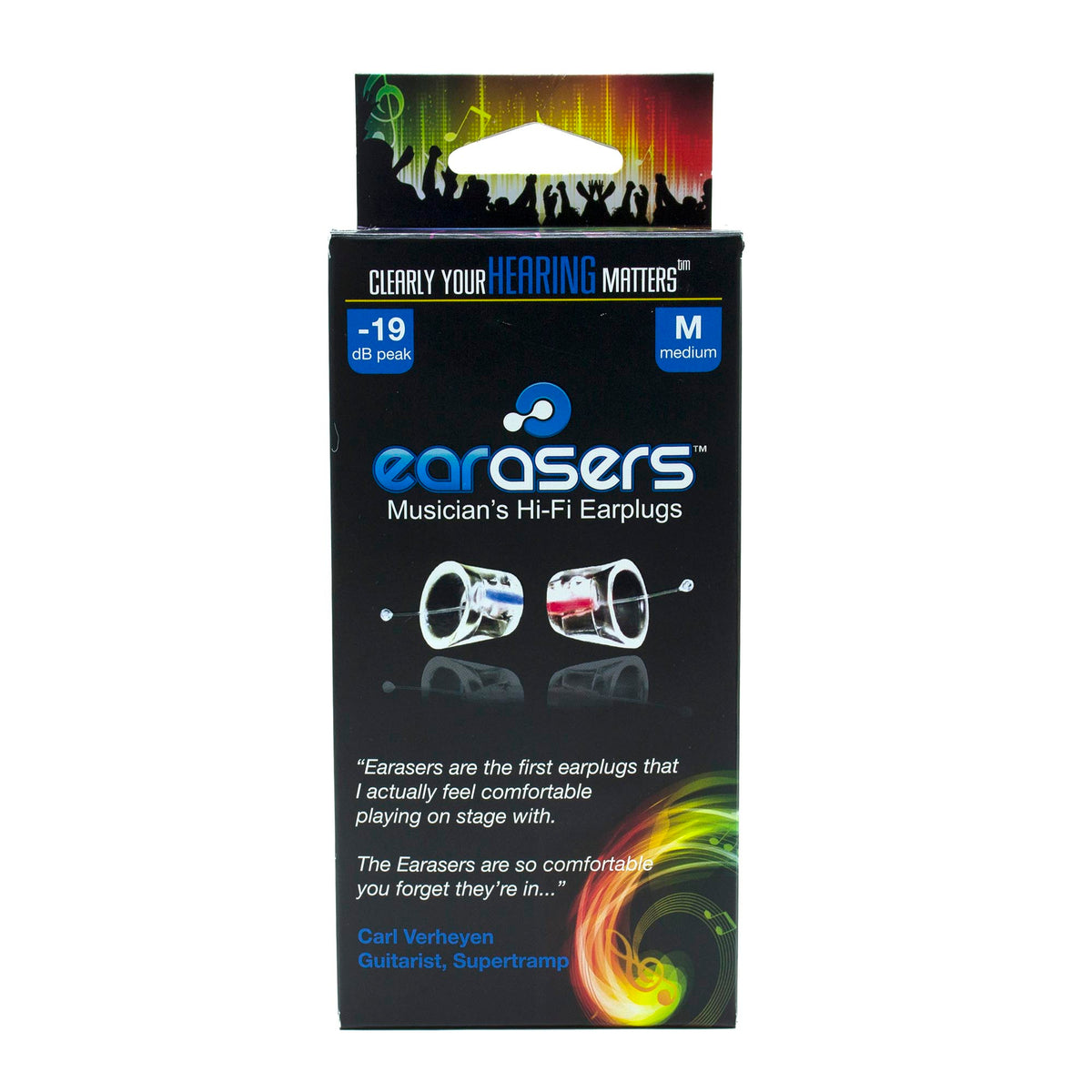 Earasers Musicians Earplugs - Medium