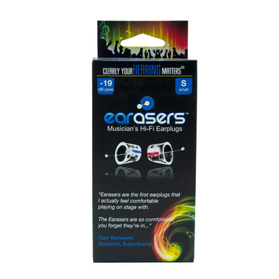 Earasers Musicians Earplugs - Small