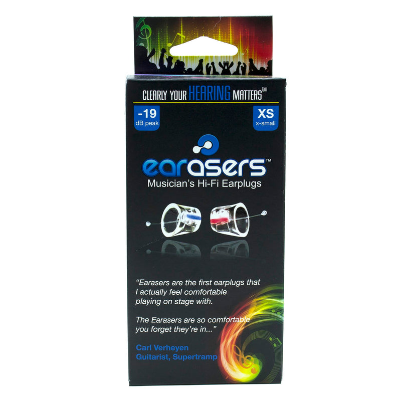 Earasers Musicians Earplugs - X Small