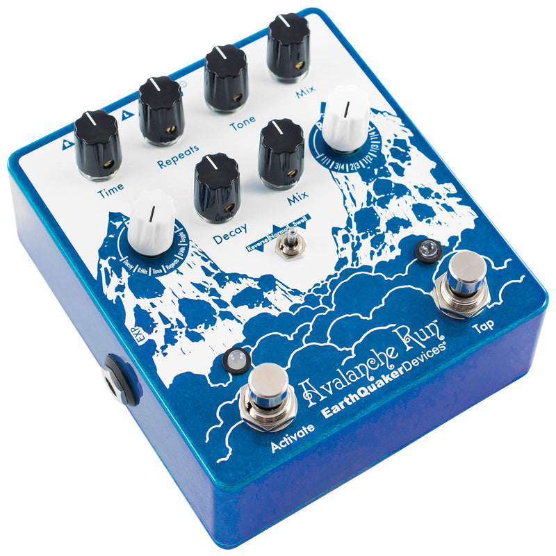 EarthQuaker Devices Avalanche Run V2 Stereo Delay Reverb Pedal