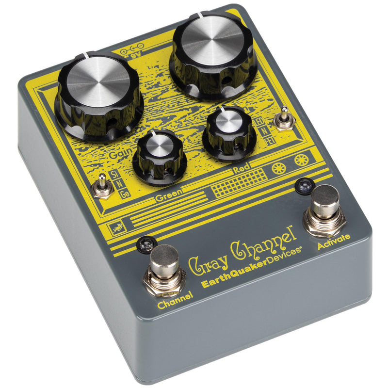 Earthquaker Gray Channel Overdrive Pedal