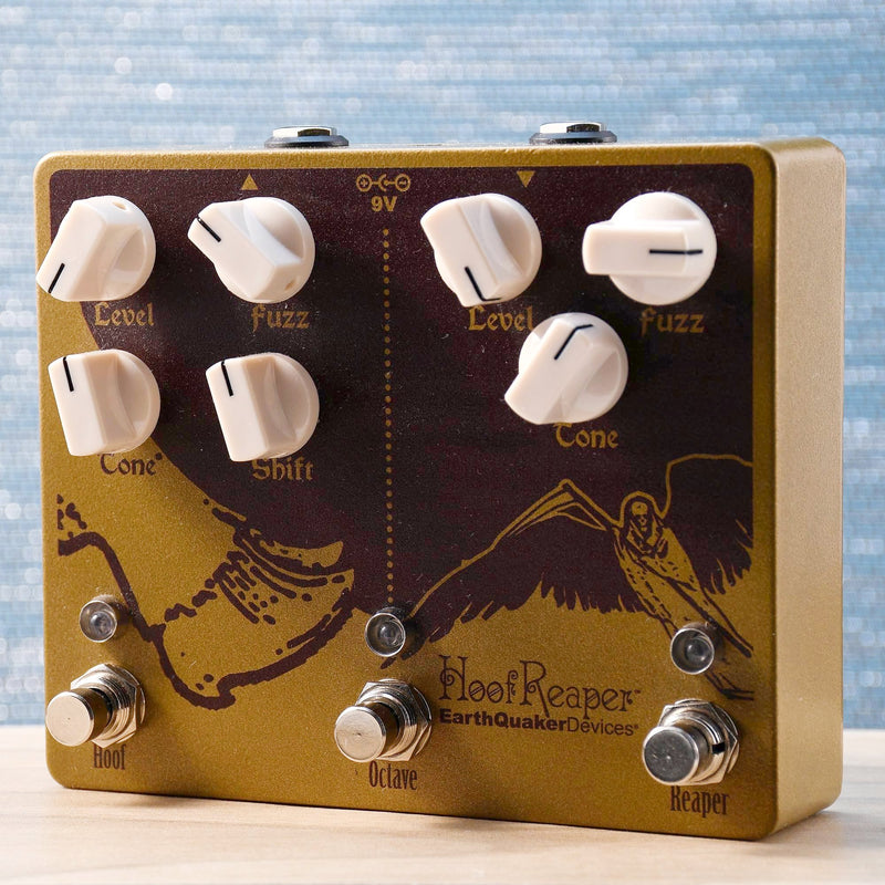 Earthquaker Hoof Reaper V2 Dual Fuzz Octave Pedal