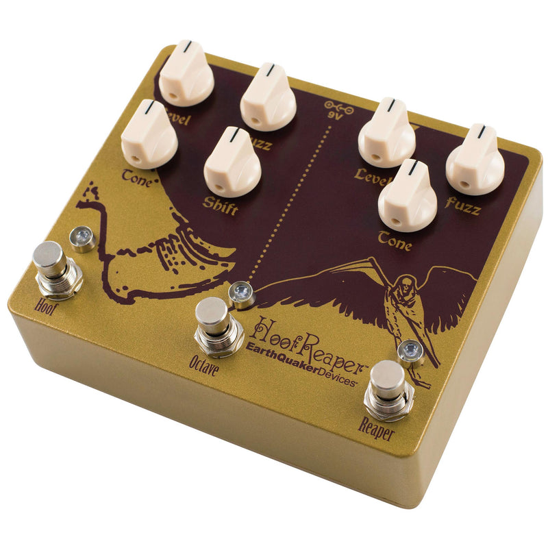 Earthquaker Hoof Reaper V2 Dual Fuzz Octave Pedal