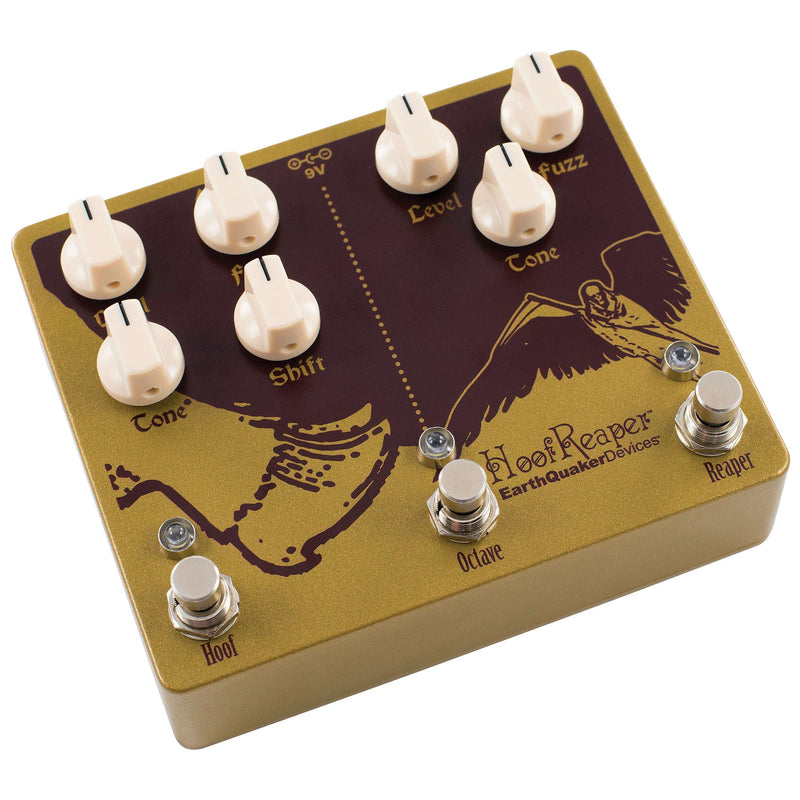 Earthquaker Hoof Reaper V2 Dual Fuzz Octave Pedal