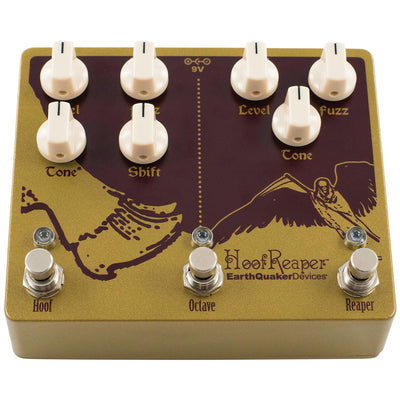Earthquaker Hoof Reaper V2 Dual Fuzz Octave Pedal