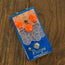 EarthQuaker Devices Plumes Small Signal Shredder, Russo Music Custom Transparent Blue/Pastel Orange