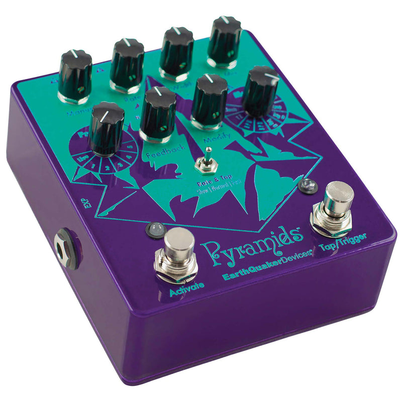 Earthquaker Pyramids Stereo Flange Pedal