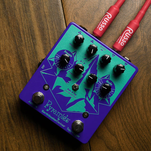 EarthQuaker Devices Pyramids ギターエフェクター Earthquaker Pyramids Stereo Flange Pedal