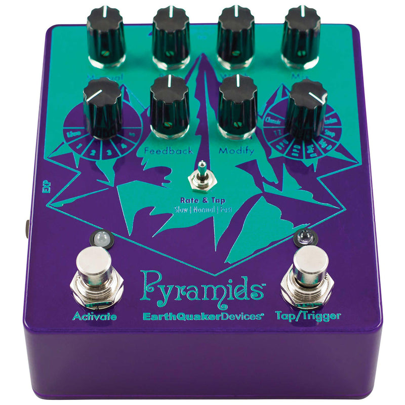 Earthquaker Pyramids Stereo Flange Pedal