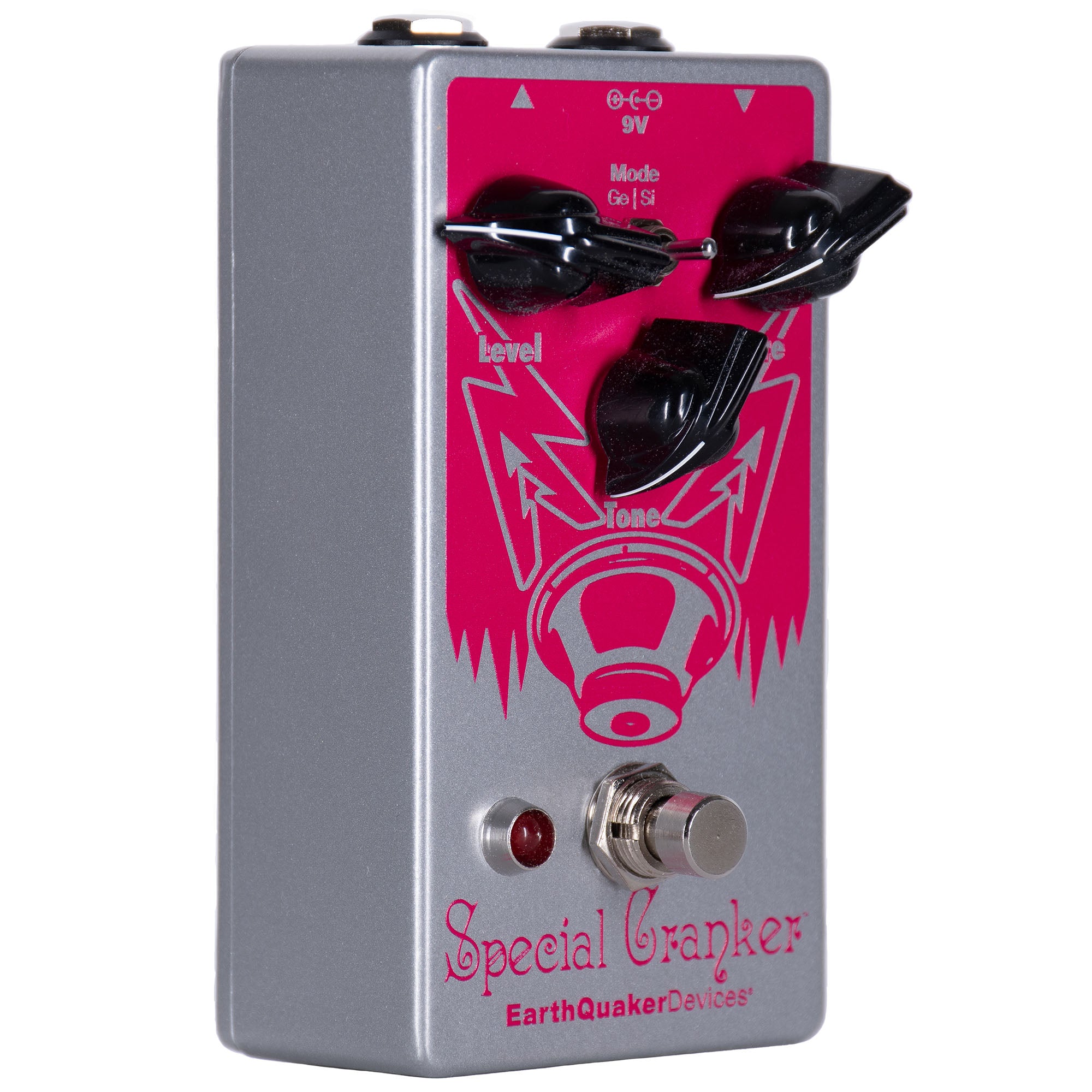 Earthquaker Special Cranker Overdrive Pedal, Russo Music Pink