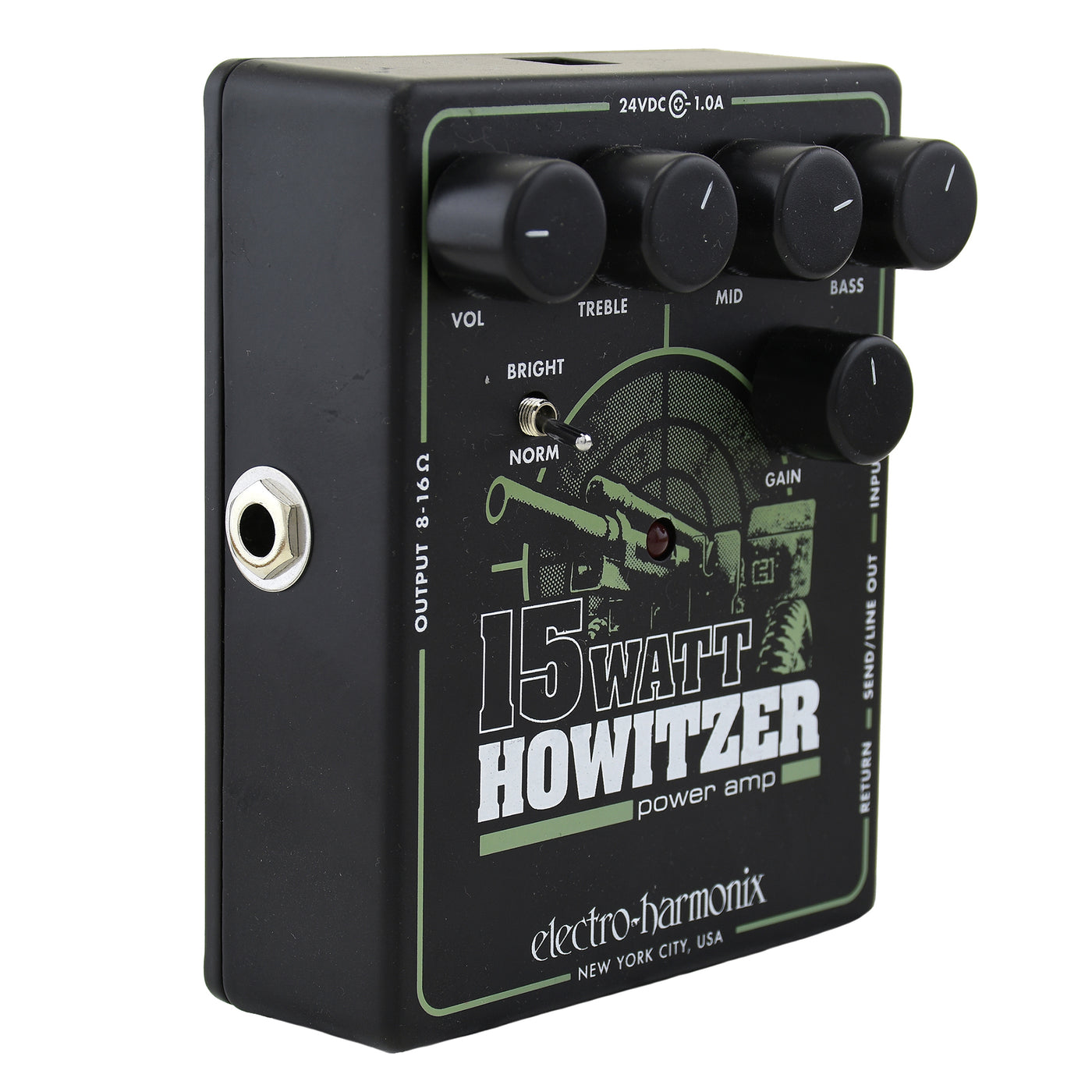 Pedaalvorm Versterker Electro Harmonix 15Watt Howitzer | België Electro Harmonix 15w Preamp Pedaalvorm Versterker Electro Harmonix 15Watt Howitzer | België Electro Harmonix 15w Preamp