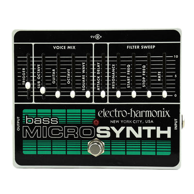 Electro-Harmonix Bass Micro Synth Synthesizer Effect Pedal