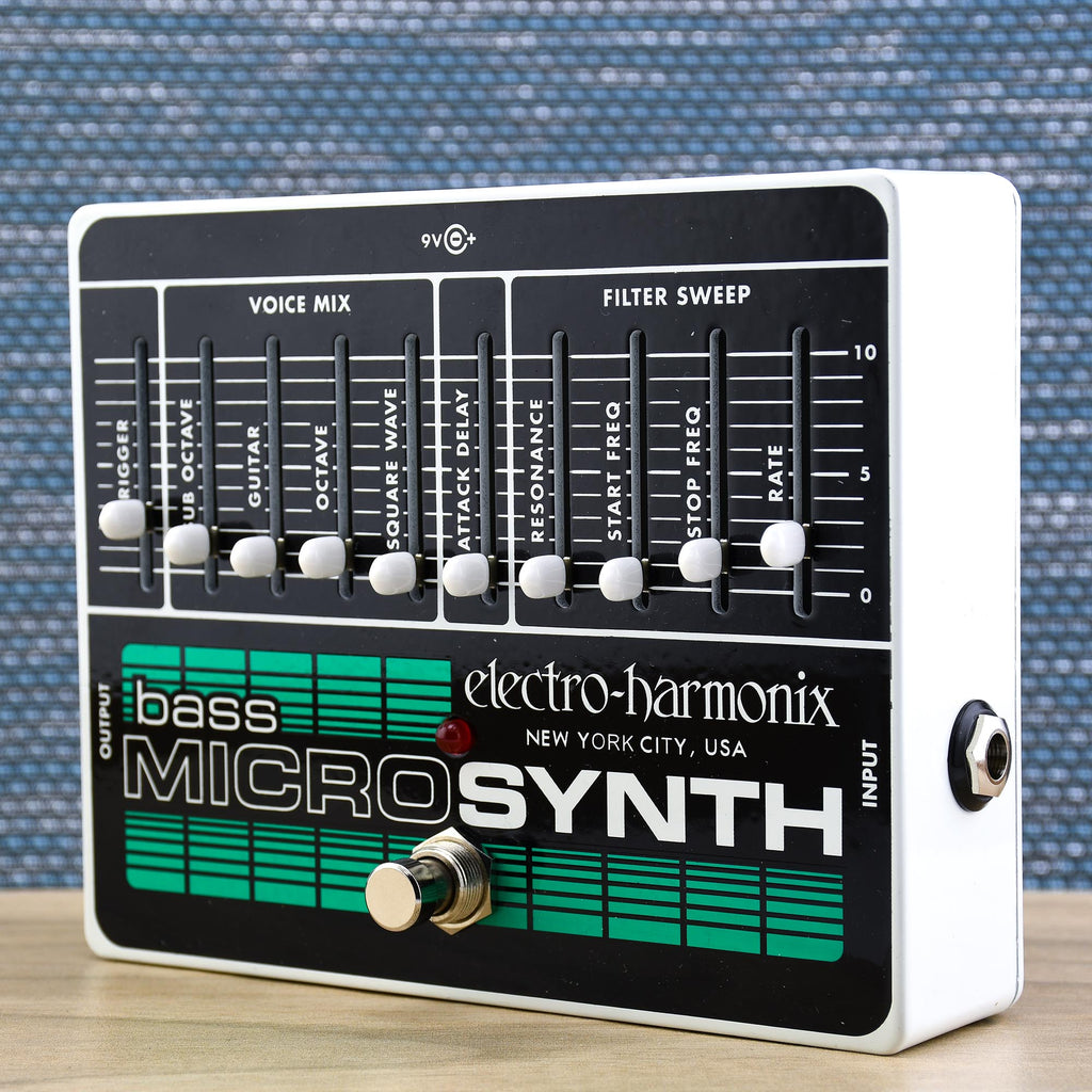 electro-harmonix bass micro synth pedal Electro Harmonix Bass Microsynth Pedal