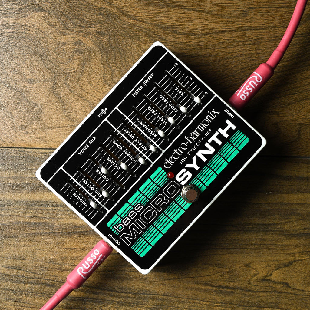 electro-harmonix bass micro synth pedal Electro Harmonix Bass Microsynth Pedal