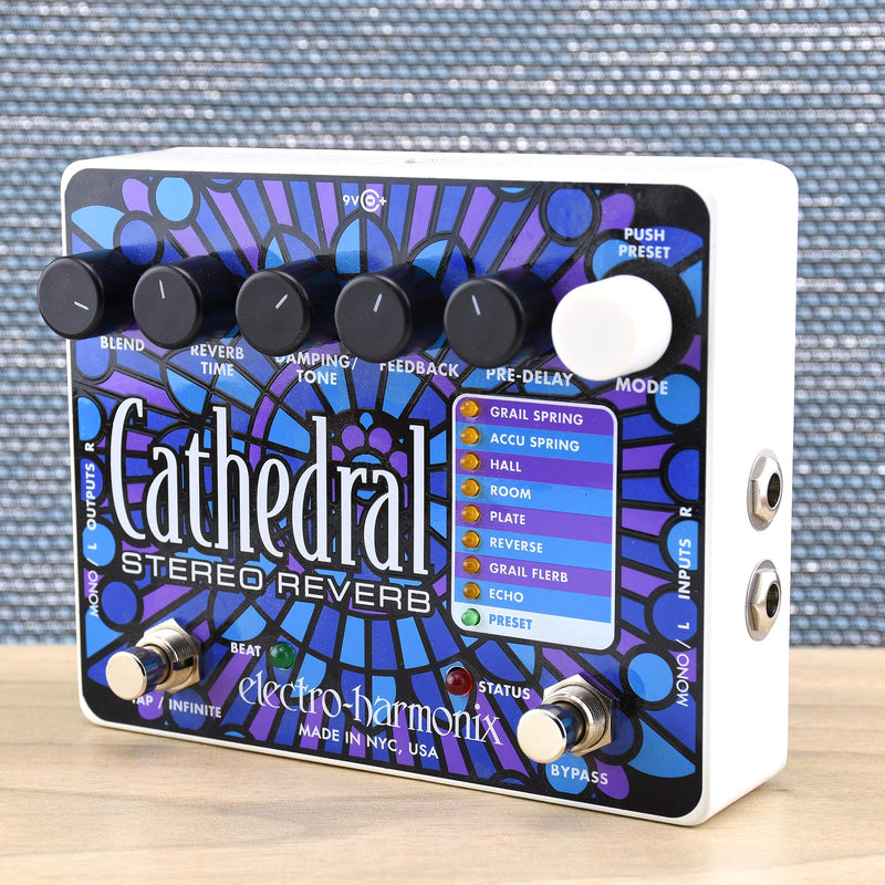 cathedral pedal Electro Harmonix Cathedral Deluxe Reverb