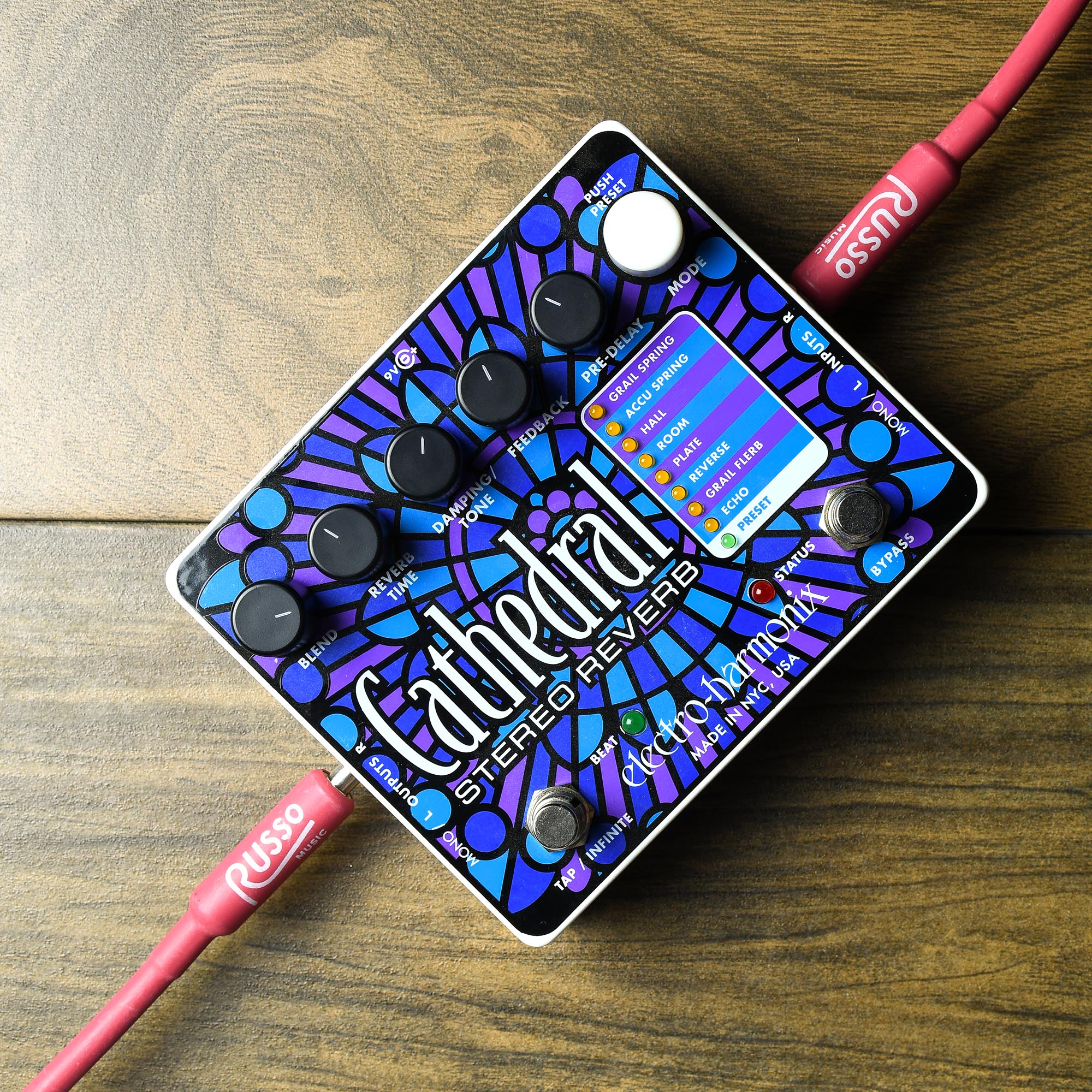 Electro Harmonix Cathedral Deluxe Reverb – Russo Music