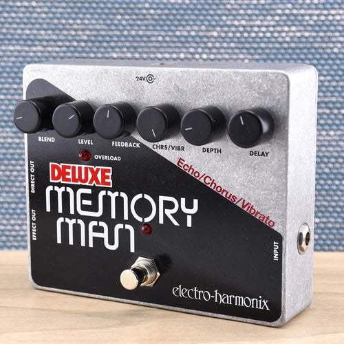 memory man pedal Electro-Harmonix Deluxe Memory Man Analog Delay Chorus Vibrato Pedal