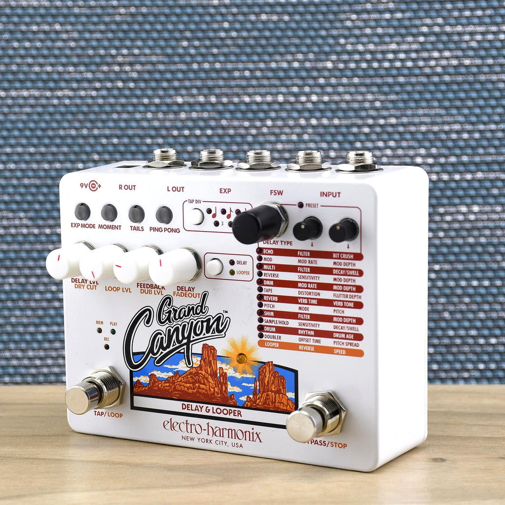 canyon delay pedal review Electro Harmonix Grand Canyon Delay And Looper