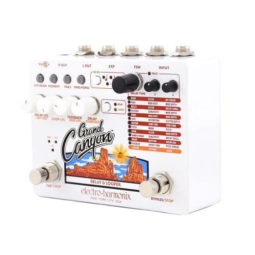 grand canyon effects pedal Grand Canyon Delay and Looper Pedal Open Box