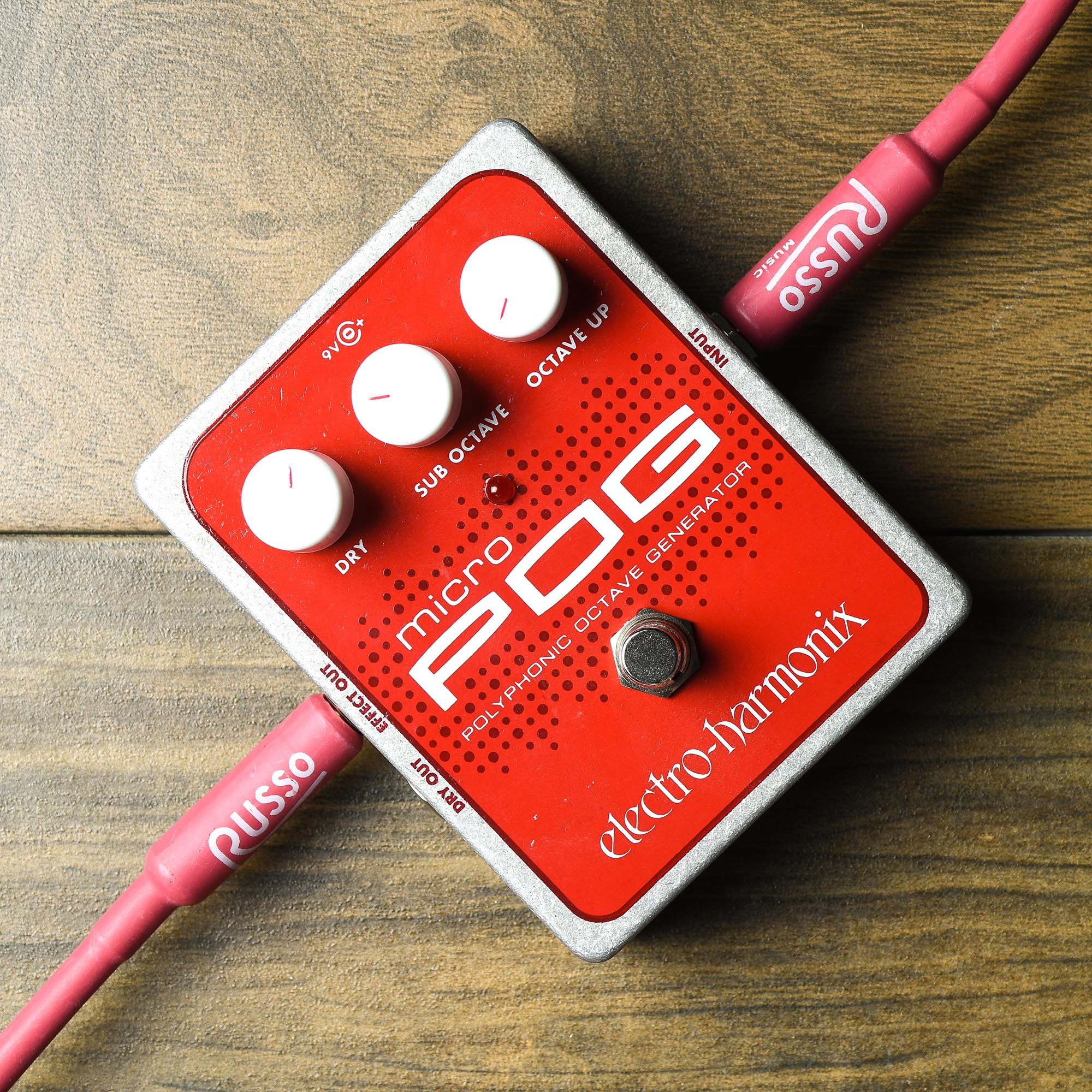 Electro-Harmonix Micro POG Polyphonic Octave Generator Effect