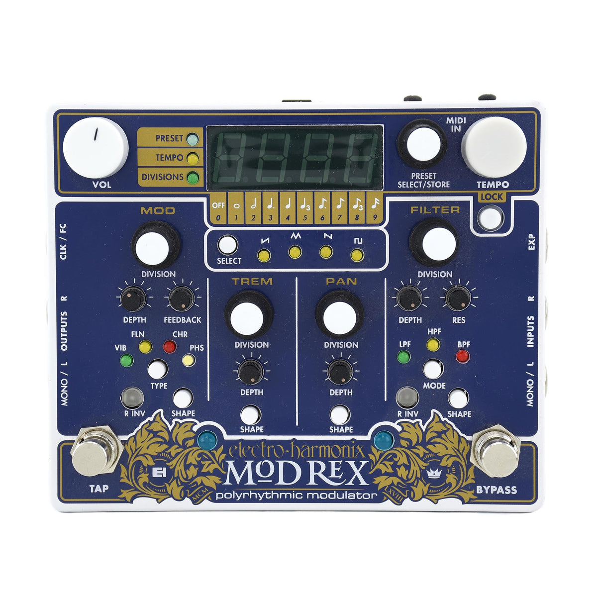 Electro Harmonix Mod Rex Polyrhythmic Modulator