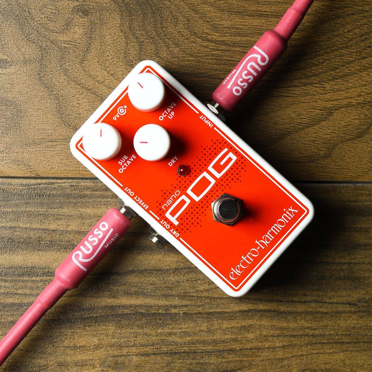 Electro-Harmonix Nano POG Polyphonic Octave Generator Effect Pedal