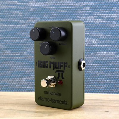 Electro-Harmonix Green Russian Big Muff Pi Fuzz Effect Pedal