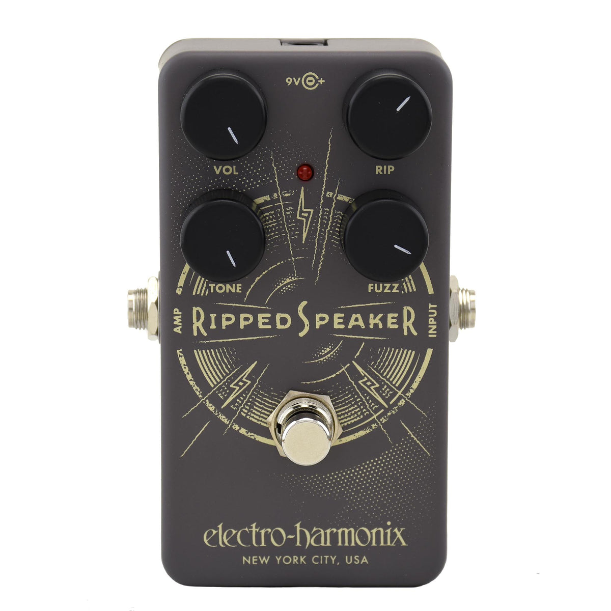 Electro-Harmonix Ripped Speaker Fuzz Distortion Effect Pedal