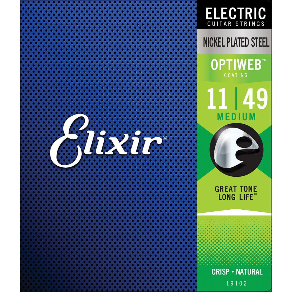 Elixir Optiweb Medium 11-49 Electric Strings