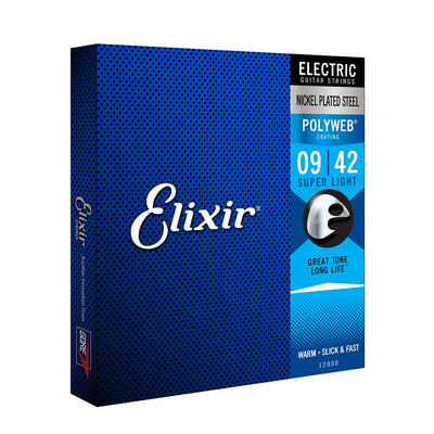 Elixir Super Light Polyweb Electric Strings