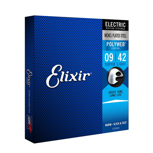 Elixir Super Light Polyweb Electric Strings