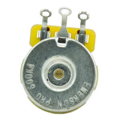 Emerson Custom 500K-Ohm Emerson Pro CTS Audio Taper-0.375" Short Solid Shaft