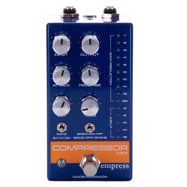 ギター Empress Effects Compressor MK II Blue empress-compressor-mk-ii-