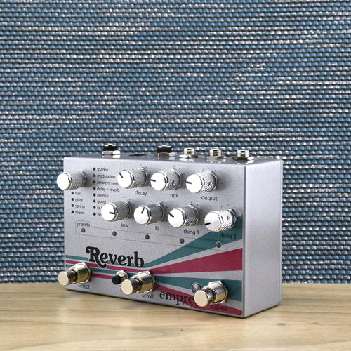 reverb pedal with presets Empress Reverb Effects Pedal