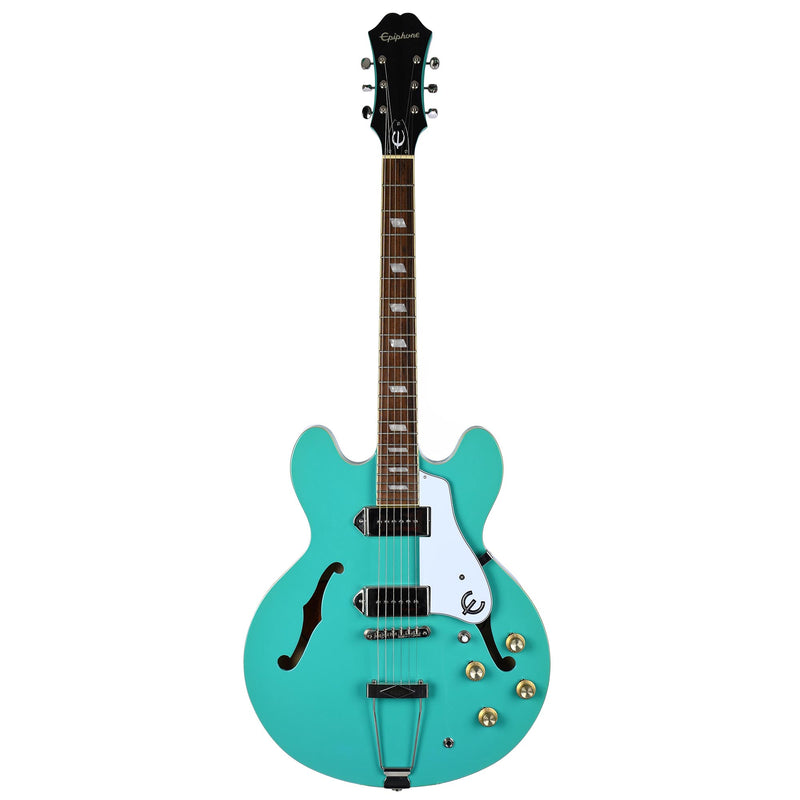 Epiphone Casino Archtop Electric Guitar, Turquoise