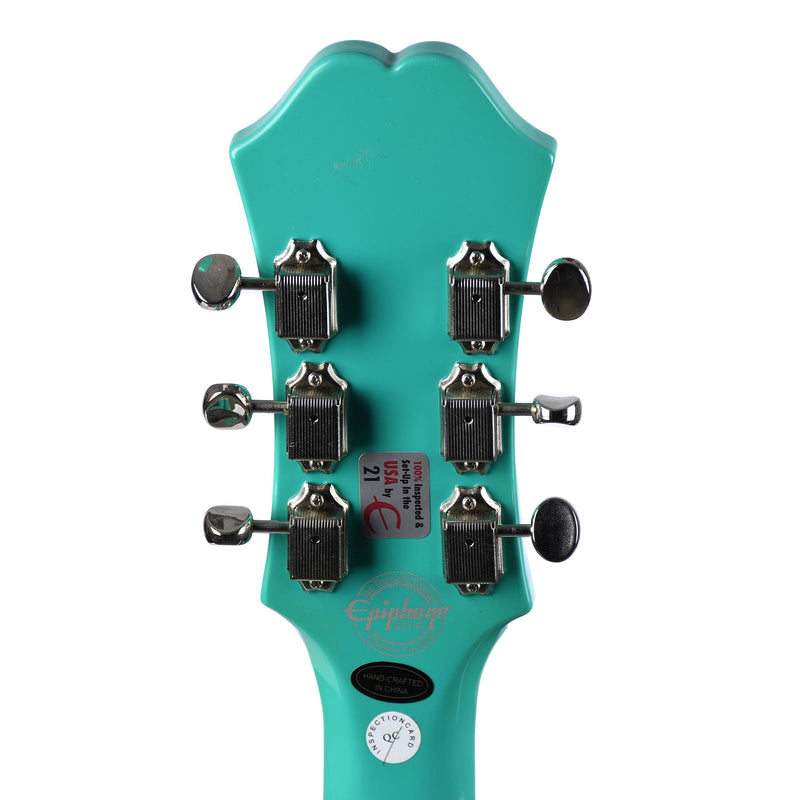 Epiphone Casino Archtop Electric Guitar, Turquoise